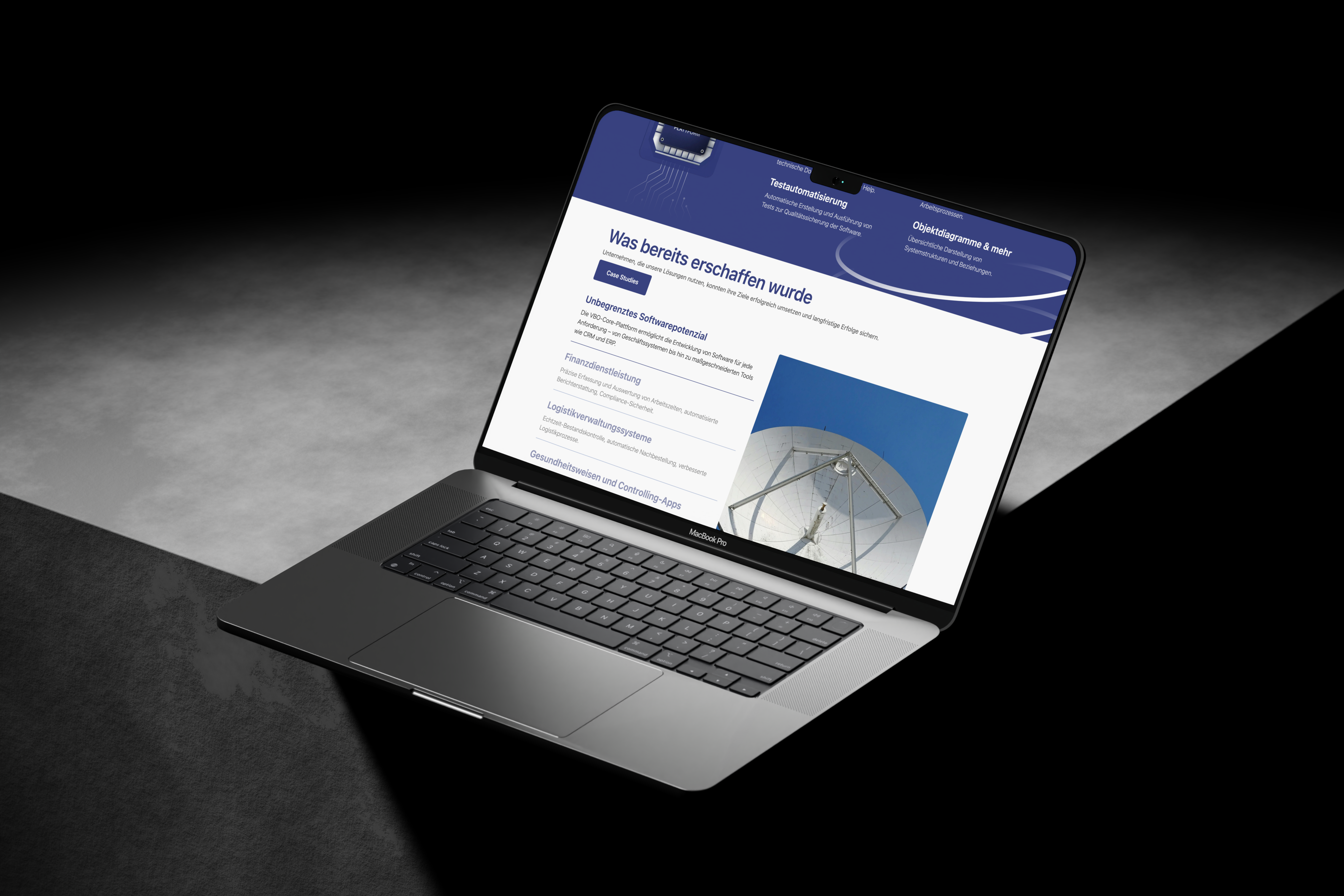 VBO Platform features showcase